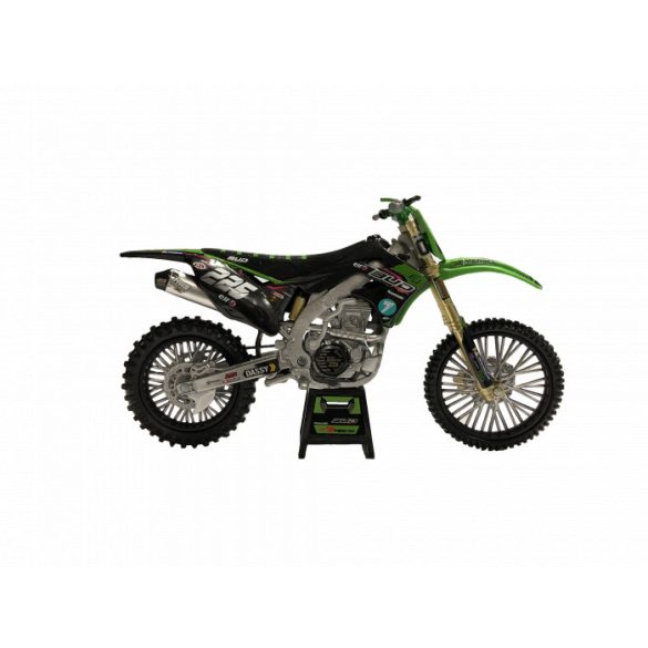 Kawasaki KXF Bud Racing Team Réplica 1/12° makett NewRay