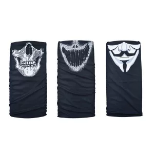 Oxford Comfy Masks szélálló multifunkciós nyakmelegítő, 3 darabos csomag, fekete/fehér színben