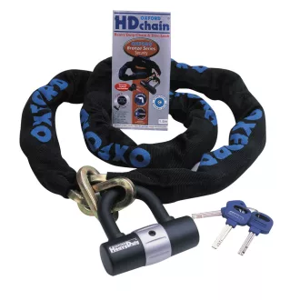 Oxford heavy duty lánc lakattal, hossza 2M ss 10MM