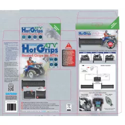   OXFORD ESSENTIAL ATV/QUAD FŰTHETŐ MARKOLAT VEZÉRLŐPANELLEL 22 MM-ES KORMÁNYHOZ (EL)