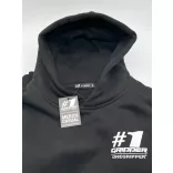 OneGripper kapucnis pulóver fekete 