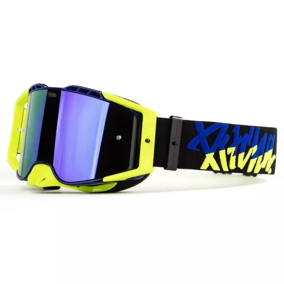 Pitcha Furious blue-fluo - lila tükrös lencsével