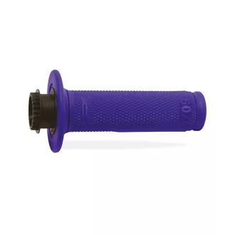   PROGRIP PG709 OFF ROAD SCS LOCK-ON + 7 GÁZKAR ADAPTER (22+25MM) KÉK/FEHÉR, KÉTKOMPONENSŰ, HALF WAFFLE