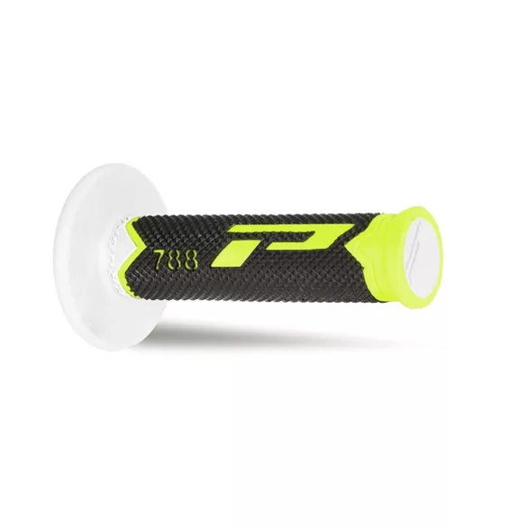 PROGRIP PG788 OFF ROAD MARKOLAT (22+25MM, HOSSZ: 115MM) FLUO SÁRGA/FEKETE/FEHÉR SZÍN (HÁROMKOMPONENSŰ) (788-255) (PG788/25)