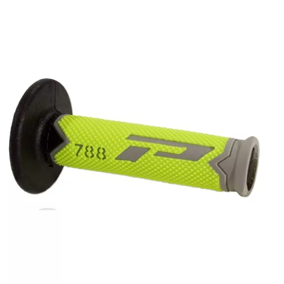 PROGRIP PG788 OFF ROAD MARKOLAT (22+25MM, HOSSZ: 115MM) SZÜRKE/FLUO SÁRGA/FEKETE SZÍN (HÁROMKOMPONENSŰ) (788-254) (PG788/22)