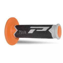  PROGRIP PG788 OFF ROAD MARKOLAT (22+25MM, HOSSZ: 115MM) SZÜRKE/NARANCSSÁRGA/FEKETE SZÍN (HÁROMKOMPONENSŰ) (788-211) (PG788/2)