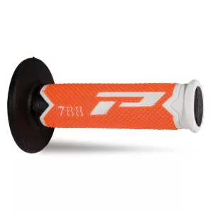 PROGRIP PG788 OFF ROAD MARKOLAT (22+25MM, HOSSZ: 115MM) FEHÉR/FLUO NARANCSSÁRGA/FEKETE SZÍN (HÁROMKOMPONENSŰ) (788-300) (PG788/16)