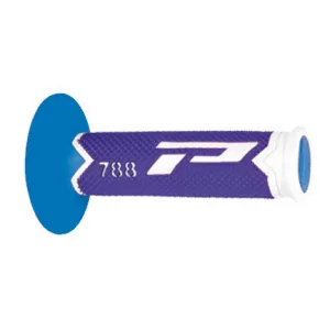 PROGRIP PG788 OFF ROAD MARKOLAT (22+25MM, HOSSZ: 115MM) FEHÉR/KÉK/VILÁGOSKÉK SZÍN (HÁROMKOMPONENSŰ) (PG788/26) (788-285)