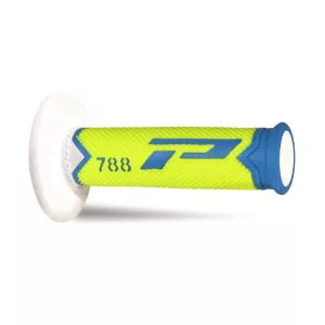 PROGRIP PG788 OFF ROAD MARKOLAT (22+25MM, HOSSZ: 115MM) FEHÉR/KÉK/SÁRGA SZÍN (HÁROMKOMPONENSŰ) (788-245) (PG788/23)