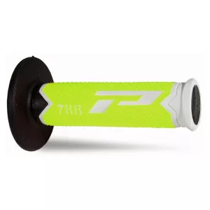 PROGRIP PG788 OFF ROAD MARKOLAT (22+25MM, HOSSZ: 115MM) FEHÉR/FLUO SÁRGA/FEKETE SZÍN (HÁROMKOMPONENSŰ) (788-303)