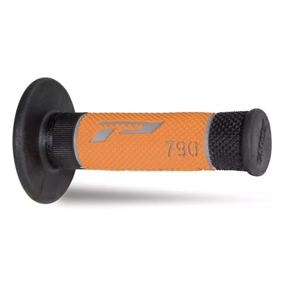 PROGRIP PG790 OFF ROAD MARKOLAT (22+25MM, HOSSZ: 115MM) SZÜRKE/FEKETE/NARANCSSÁRGA SZÍN (HÁROMKOMPONENSŰ) (790-234) (PG790/3)