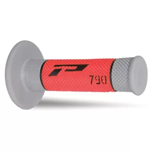 PROGRIP PG790 OFF ROAD MARKOLAT (22+25MM, HOSSZ: 115MM) FEKETE/SZÜRKE/PIROS SZÍN (HÁROMKOMPONENSŰ) (790-235) (PG790/6)
