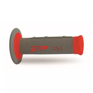 PROGRIP PG791 OFF ROAD MARKOLAT (22+25MM, HOSSZ: 115MM) SZÜRKE/PIROS SZÍN (KÉTKOMPONENSŰ) (791-337) (PG791GD/RD)