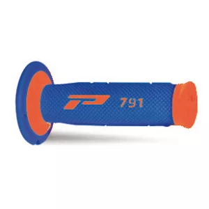 PROGRIP PG791 OFF ROAD MARKOLAT (22+25MM, HOSSZ: 115MM) FLUO NARANCSSÁRGA/KÉK SZÍN (KÉTKOMPONENSŰ) (791-275) (PA079100-275)