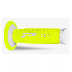 PROGRIP PG791 OFF ROAD MARKOLAT (22+25MM, HOSSZ: 115MM) FEHÉR / FLUO SÁRGA SZÍN (KÉTKOMPONENSŰ) (791-244) (PG791WH/YLF)