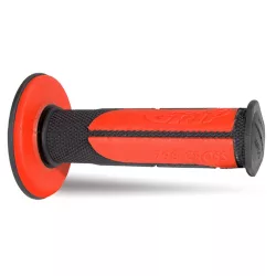   PROGRIP PG798 OFF ROAD MARKOLAT (22+25MM, HOSSZ: 115MM) FEKETE-PIROS SZÍN (KÉTKOMPONENSŰ HALF WAFFLE) (798-125) (PG798BK/RD)