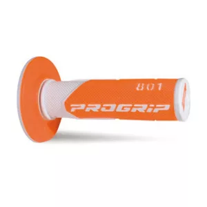 PROGRIP PG801 OFF ROAD MARKOLAT (22+25MM, HOSSZ: 115MM) FEHÉR/FLUO NARANCSSÁRGA SZÍN (KÉTKOMPONENSŰ) (PG801WH/ORF) (801-242)