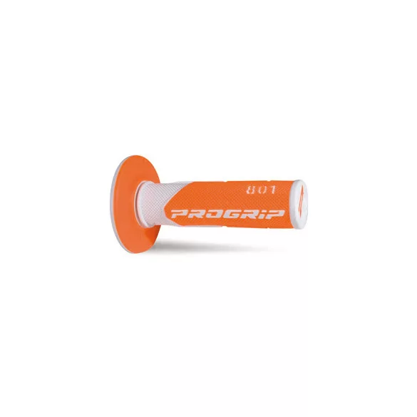 PROGRIP PG801 OFF ROAD MARKOLAT (22+25MM, HOSSZ: 115MM) FEHÉR/FLUO NARANCSSÁRGA SZÍN (KÉTKOMPONENSŰ) (PG801WH/ORF) (801-242)