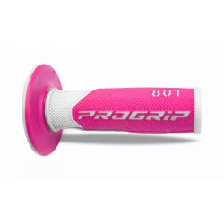   PROGRIP PG801 OFF ROAD MARKOLAT (22+25MM, HOSSZ: 115MM) FEHÉR/FLUO FUKSZIA SZÍN (KÉTKOMPONENSŰ) (801-243) (PG801WH/FX)