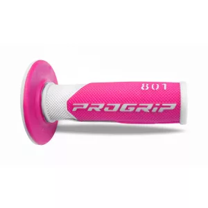 PROGRIP PG801 OFF ROAD MARKOLAT (22+25MM, HOSSZ: 115MM) FEHÉR/FLUO FUKSZIA SZÍN (KÉTKOMPONENSŰ) (801-243) (PG801WH/FX)