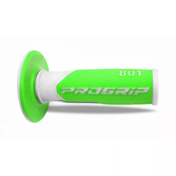 PROGRIP PG801 OFF ROAD MARKOLAT (22+25MM, HOSSZ: 115MM) FEHÉR/FLUO ZÖLD SZÍN (KÉTKOMPONENSŰ) (801-241) (PG801WH/GRF)