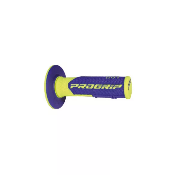 PROGRIP PG801 OFF ROAD MARKOLAT (22+25MM, HOSSZ: 115MM) FLUO SÁRGA/KÉK SZÍN (KÉTKOMPONENSŰ) (801-252) (PG801YLF/BL)
