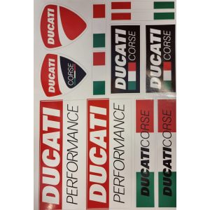 DUCATI PERFORMANCE FEHÉR MATRICA