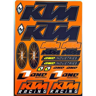 KTM print - ex one industries matrica szett