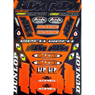 KTM printex szponzor matrica szett