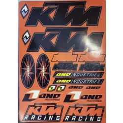 KTM ONE INDUSTRIES NARANCS MATRICA 