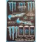 Monster matrica kék