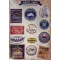 Motor badge collection matrica