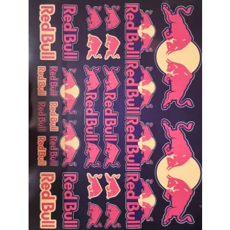 Piros bull fekete matrica
