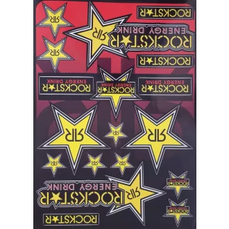 Rockstar energy piros matrica