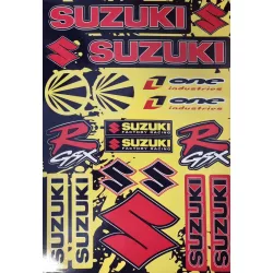 SUZUKI R GSX SÁRGA MATRICA 