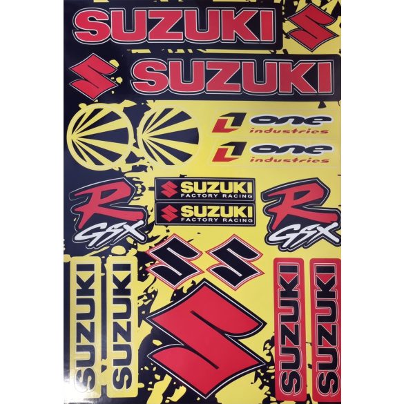 SUZUKI R GSX SÁRGA MATRICA 