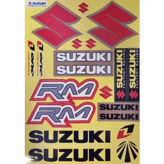 Suzuki rm sárga matrica