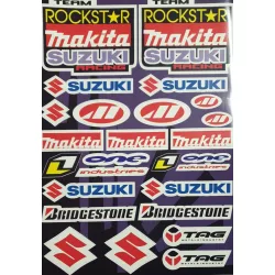 Suzuki szponzor matrica   