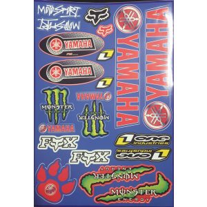 Yamaha-monster energy matrica kek alap szin