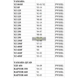 Pivot Works lengővilla felújító szett Yamahai motorokhoz