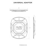 QUAD LOCK ® univerzális telefontok adapter