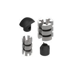   QUAD LOCK ® motor telefontartó kormányszárba - pót rögzítő szett 12,7-24mm