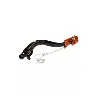   KTM accel fékpedál, sx/exc/sxf/excf '16 - '19 ,fekete/narancs