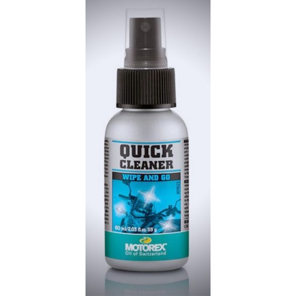 MOTOREX Quick Cleaner 60ml (gyorstisztító, bukó, rostély, műanyag idomok...) 