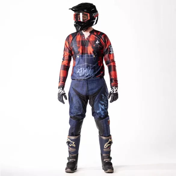 Pitcha Redneck blue-red ruhaszett