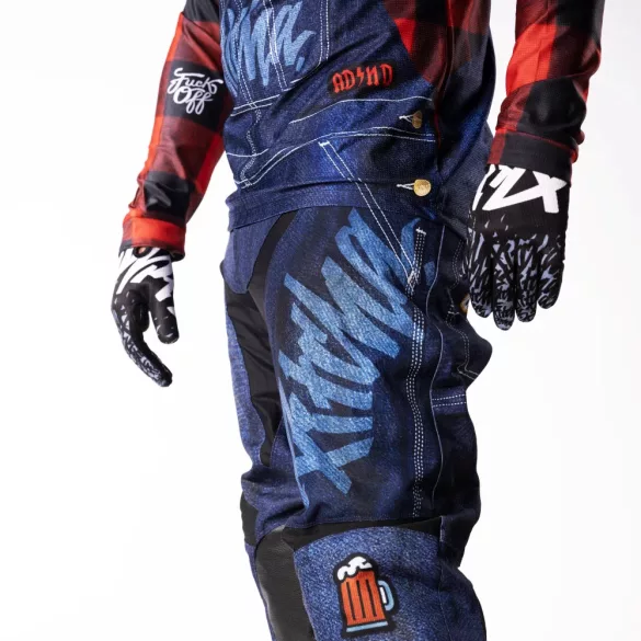 Pitcha Redneck blue-red ruhaszett