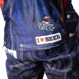 Pitcha Redneck blue-red ruhaszett