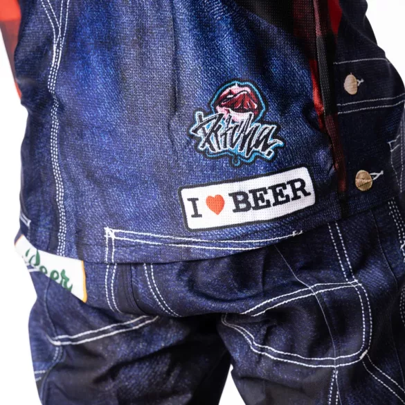 Pitcha Redneck blue-red ruhaszett