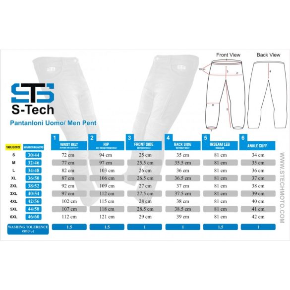 S-TECH TECHNIKAI/TURA NADRÁG FEKETE-SZÜRKE-PIROS 