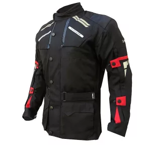 S-Tech Super Touring black-red motoros kabát
